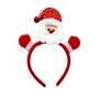 Новорічні обручі Санта 21 см (MiC)