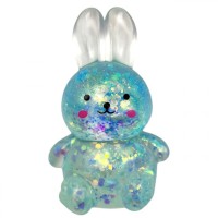 Антистрес тягучка жуйка зайчик (БЛАКИТНИЙ)