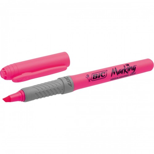 BIC Текстовий маркер Highlighter Grip, 1,6-3,5мм, рожевий (BIC)