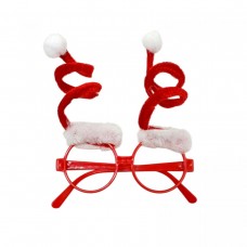 Новорічні окуляри Ковпак пружинка 12 см