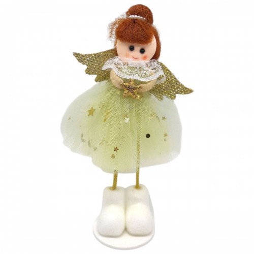 Іграшка декор новорічна ЛЯЛЬКА (ЗОЛОТИСТА) (MiC)