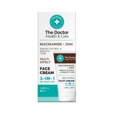 The Doctor Health & Care Крем для обличчя Niacinamide + Zinc Face Cream 3в1, 40мл
