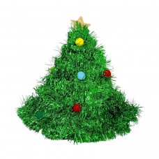 Новорічна шапка Ялинка з іграшками 45 см