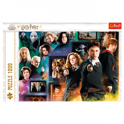 Пазли - 1000 ел "Гаррі Поттер. У світі чарівників" (Trefl)