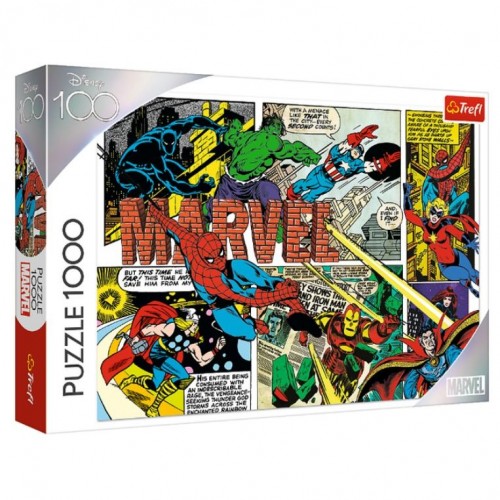 Пазли - 1000 ел, "Марвел. непереможні Месники" (Trefl)