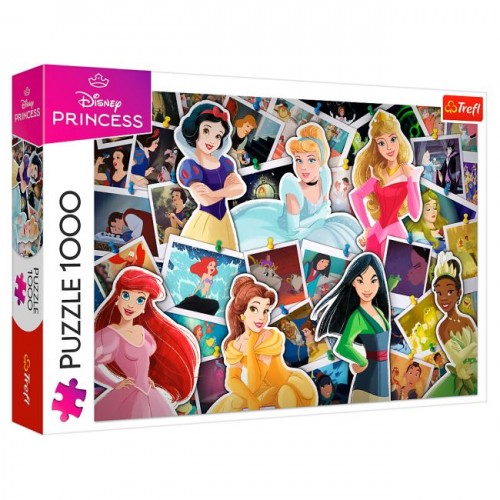 Пазли - 1000 ел, "Преміум: Принцеси Дісней" (Trefl)