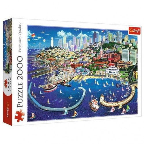 Пазли "Доха, Катар", 2000 елементів (Trefl)