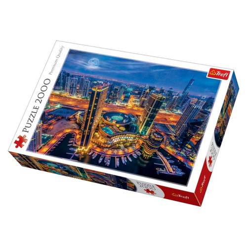 Пазли "Вечірні вогні", 2000 елементів (Trefl)
