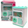Сейф-скарбничка (пароль, імітація сканування відбитка, звук, підсвічування, озвучування англійською мовою, автоматичний приймач грошей, у коробці) (MiC)