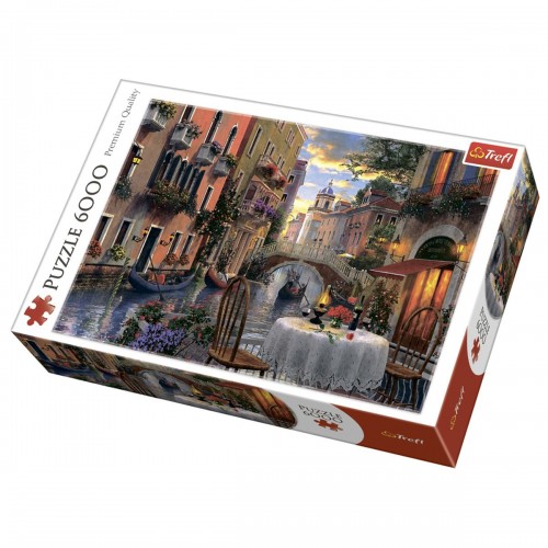 Пазл "Романтична вечеря", 6000 елем. (136х96 см) (Trefl)