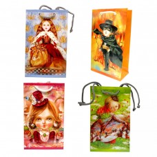 Пакет бумажный 11*18*5см микс видов