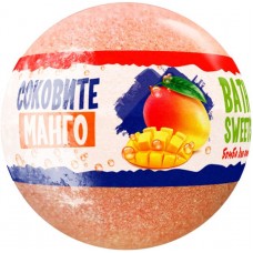 AquaShine Bath Sweets Бомбочка для ванны Сочное манго, 100г