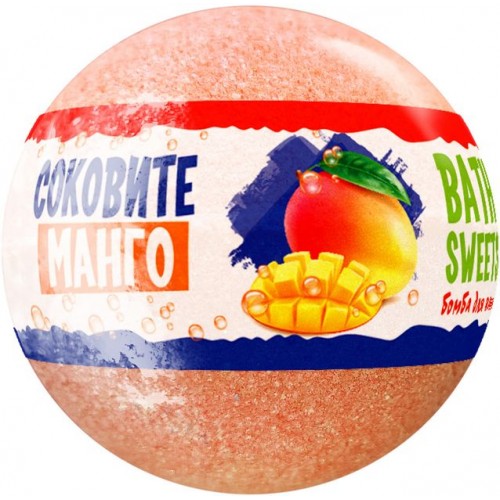 AquaShine Bath Sweets Бомбочка для ванны Сочное манго, 100г (AquaShine)