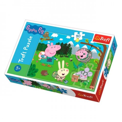 Пазли, 30 ел "Лісова експедиція" (Trefl)