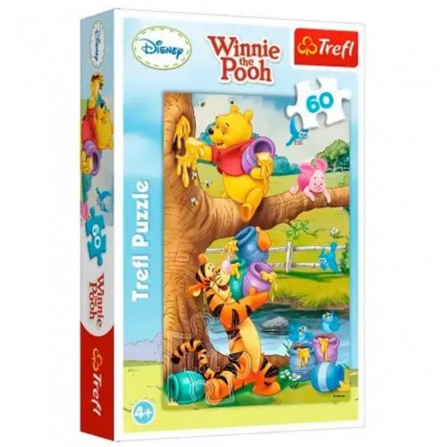 Пазли 60 ел "Вінні Пух" (Trefl)