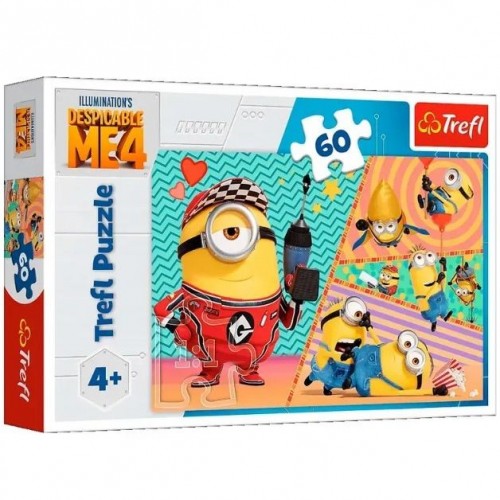 Пазли 60 ел "Посіпаки: Щасливі друзякиі" (Trefl)