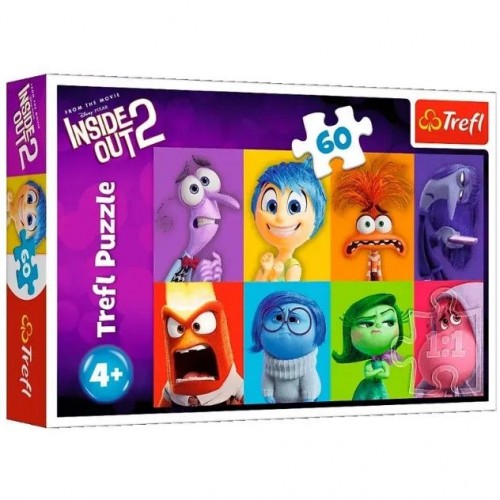 Пазли 60 ел "Думками навиворіт 2" (Trefl)