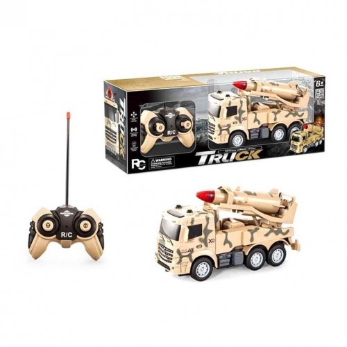 Вантажівка військова на радіокеруванні, акумулятор, в коробці (р.23,5*8*13,5 см) (Da Hua Toys)