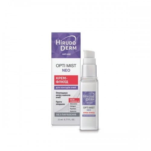 Биокон Крем для кожи вокруг глаз Hirudo Derm Anti Age Opti Mist Neo Для контуров глаз, 22мл (Біокон)