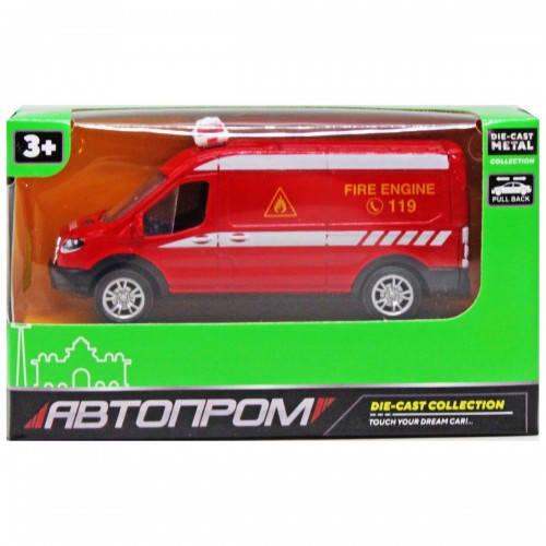 Машинка інерційна "Автопром: Пожежна служба" (Автопром)