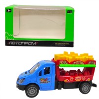 Машинка с металлической кабиной 