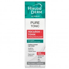 Биокон Лосьон для лица Hirudo Derm Oil Problem Pure Tonic Очищающий, 180мл