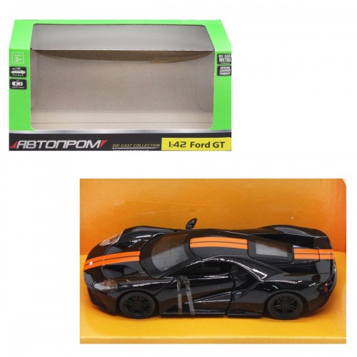 Машина Автопром "Ford GT", чорний (Автопром)