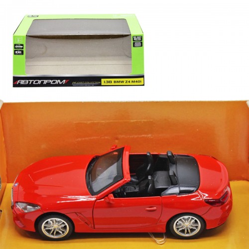 Машина Автопром "BMW Z4 M40i", червоний (Автопром)