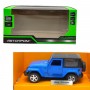 Машинка металева "АВТОПРОМ 1:42 JEEP WRANGLER", (СИНІЙ) (Автопром)