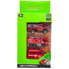 Набір машинок металевих 