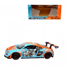 Машина мет.1:24 Audi R8 LMS, батар., світло, звук, відкр. двері