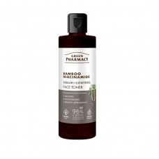 Green Pharmacy Тонік для обличчя Бамбук + Ніацинамід, 200мл