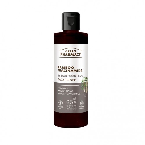 Green Pharmacy Тоник для лица Бамбук + Ниацинамид, 200мл (Green Pharmacy)