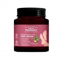 Green Pharmacy Масляний цукрово-сольовий скраб для ніг, 300мл