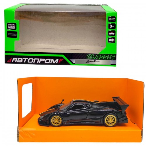 Машинка металева "АВТОПРОМ. Pagani Zonda Revolucion" (ЧОРНА) (Автопром)