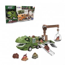 Парковка інерційний механізм, 3 машинки, підйомний кран, 10 мелодій, звуки роботи, рик, підсвічування, наліпки, інструкція, в коробці