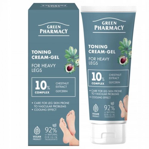 Green Pharmacy Крем для ног Тонизирующий для уставших ног, 75мл (Green Pharmacy)