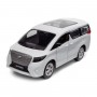 Автомодель металлическая "TOYOTA ALPHARD" (белый) (TechnoDrive)