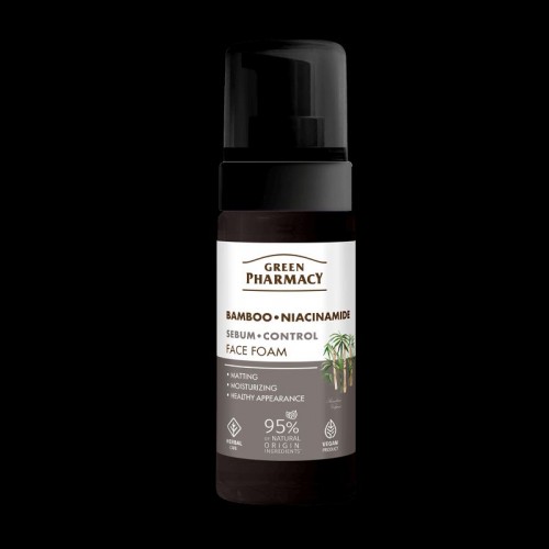Green Pharmacy Пінка для вмивання Бамбук + Ніацинамід, 150мл (Green Pharmacy)