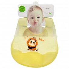 СИЛІКОНОВИЙ СЛЮНЯВЧИК (ЖОВТИЙ) ЛЕВ