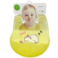 СИЛІКОНОВИЙ СЛИНЯВЧИК (ЖОВТИЙ) ВЕДМЕДИК