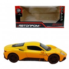 АВТОПРОМ 1:33 Maserati MC20 (ЖОВТА) (18*3х8*2х9*2 см.)