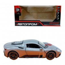 АВТОПРОМ 1:33 Maserati MC20 (СІРА) (18*3х8*2х9*2 см.)