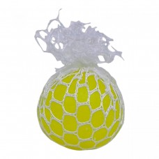 Антистрес мізки в білій сітці (ЖОВТИЙ)