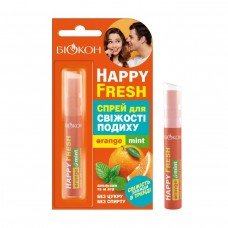 Биокон Спрей для полости рта Happy Fresh Для свежести дыхания Апельсин и мята, 10мл