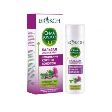 Биокон Кондиционер для волос Сила волос Бальзам ополаскиватель Укрепление корней, 205мл