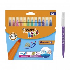BIC Фломастеры Kid Coleour XL, 12 цветов, 12шт.
