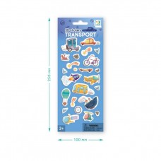 Набір 3D-наліпок «Транспорт»