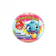 AquaShine Бомбочка для ванн Rainbow Дракоша, 100г
