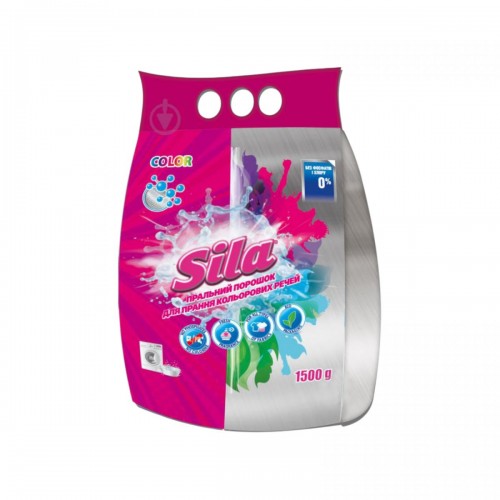 Sila пральний порошок 1,5кг Color (SILA)